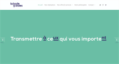 Desktop Screenshot of laboiteaslides.fr